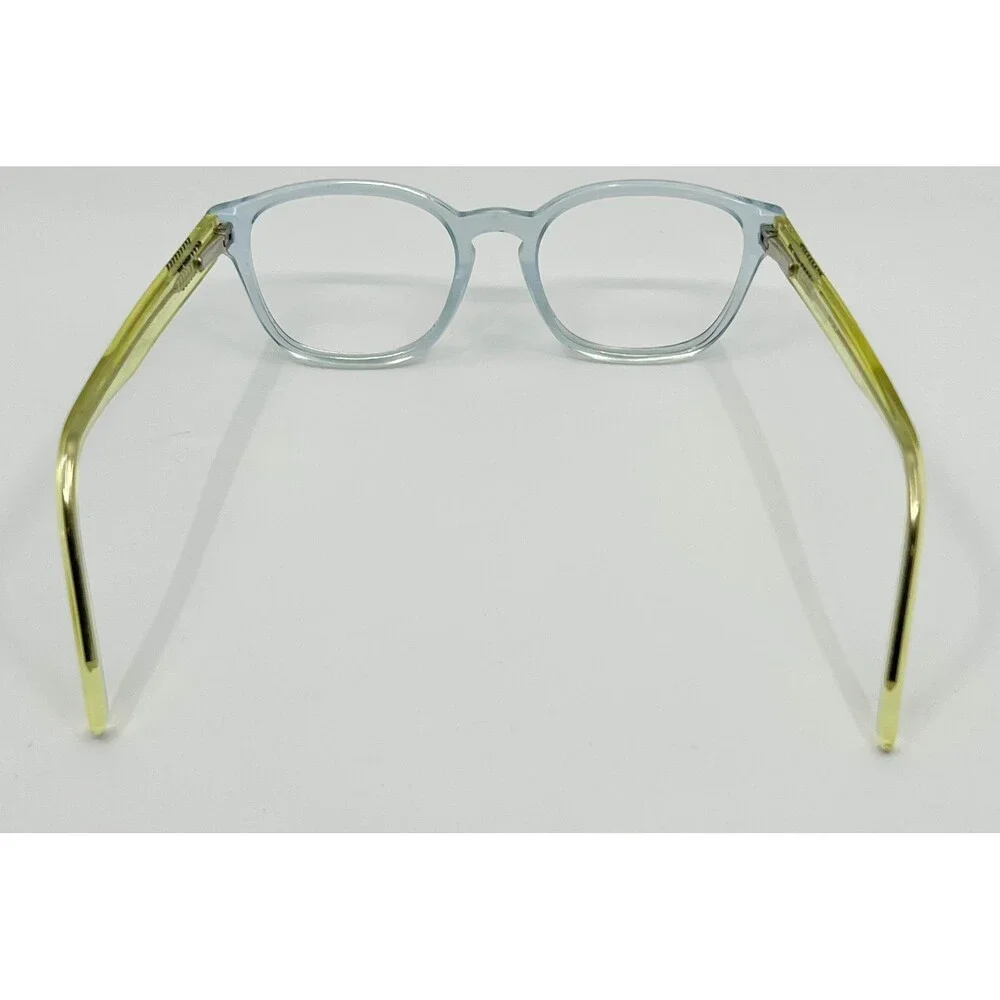 Puma Eyeglasses Kids Blue Yellow Square PE0111O 004 42-17-130